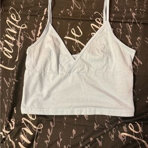 Light blue and white the tanks from SHEIN size small